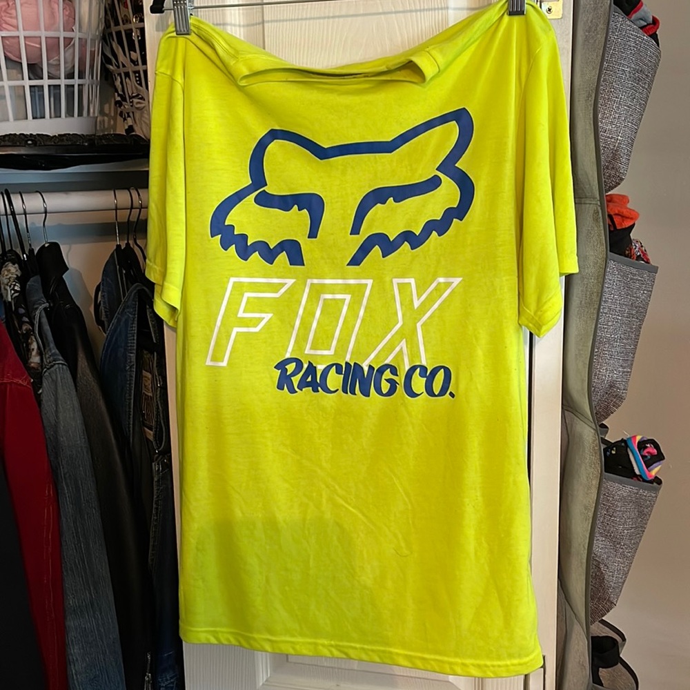 Mens fox racing shirt